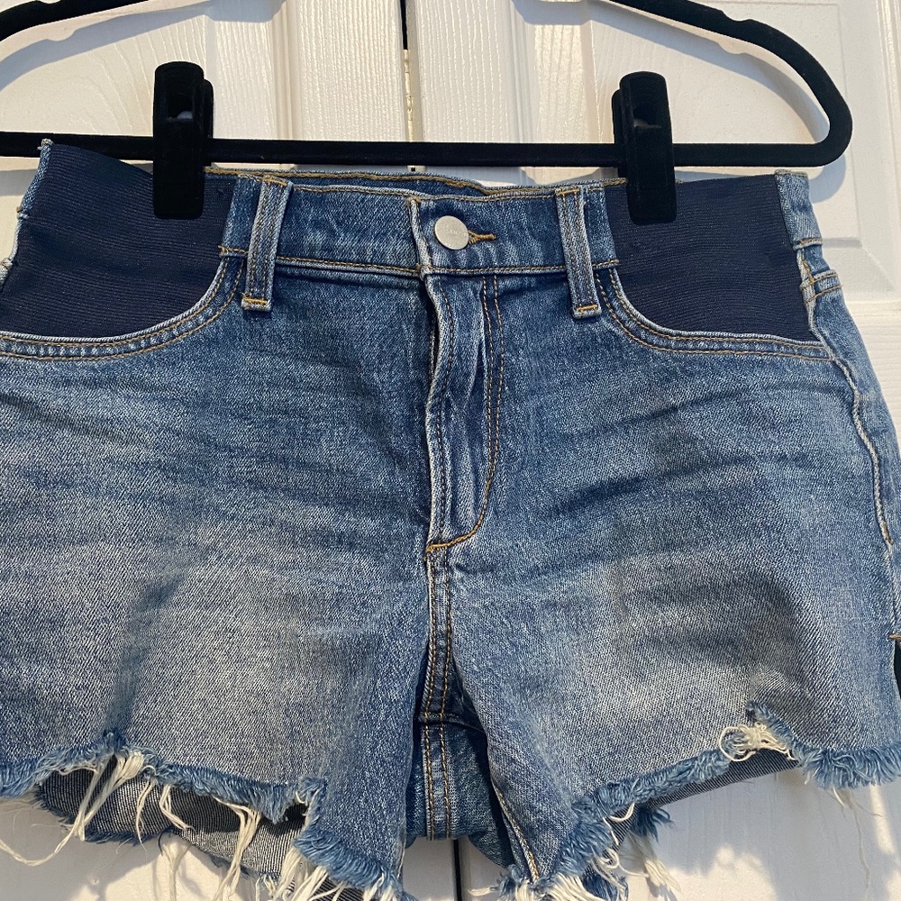Joes jeans maternity cutoff shorts